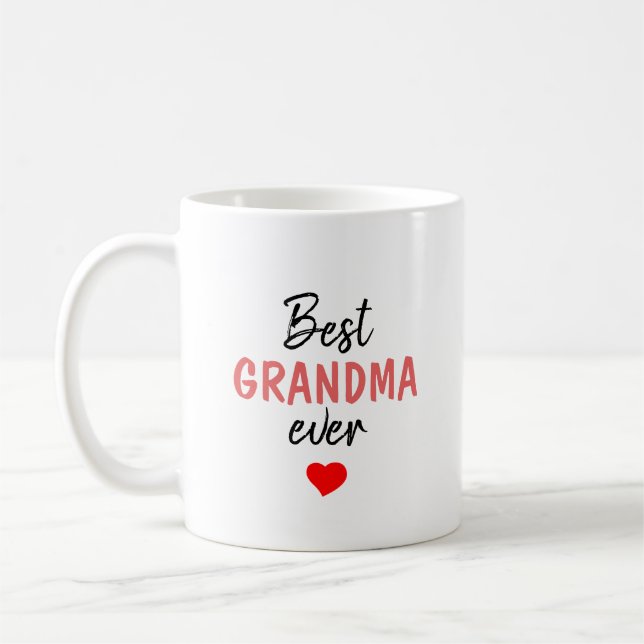 Best Grandma Ever Coffee Mug (Left)