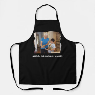 Best Grandma Ever Custom Photo Nana Grandparent Apron