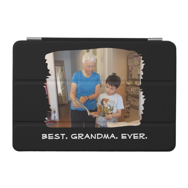 Best Grandma Ever Custom Photo Nana Grandparent iPad Mini Cover (Horizontal)