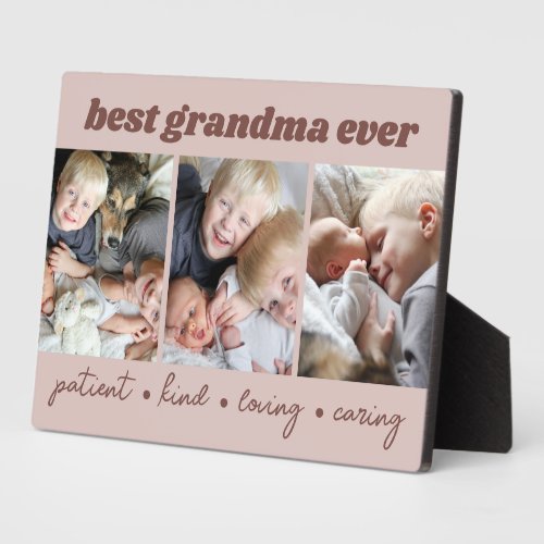 Best Grandma Ever Custom Plaque