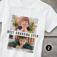 Best Grandma Ever Grandchildren 2 Photo Collage 
