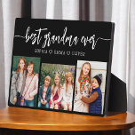 Best Grandma Ever - Grandchildren Photo Collage Plaque<br><div class="desc">Celebrate the "Best Grandma Ever" with this personalized Grandchildren Photo Collage Plaque. This heartfelt gift features a beautifully arranged collage of cherished photos capturing special moments, complemented by a loving message. Crafted from high-quality materials with a sleek finish, it's ideal for displaying at home as a cherished keepsake. Perfect for...</div>