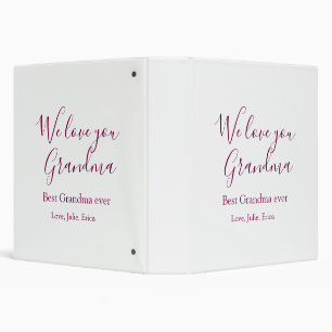 best grandma ever grandparents photo gifts classic 3 ring binder