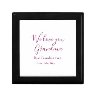 best grandma ever grandparents photo gifts classic gift box