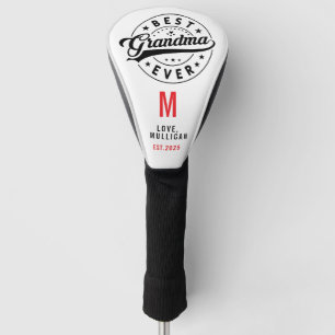 Best GRANDMA Ever   Happy Grandparents Day Golf Head Cover