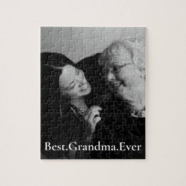 Best Grandma Ever Jigsaw Puzzle (Vertical)