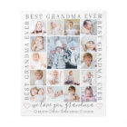 BEST GRANDMA EVER Love You 17 Photo White