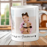 Best GRANDMA Ever Modern Personalized 3 Photo Coffee Mug<br><div class="desc">Introducing the perfect gift for the best GRANDMA ever - a personalized photo collage coffee mug! This stylish and modern mug features space for 3 special pictures, creating a unique and sentimental gift that any grandmother would adore. With the option to add a personalized message and name, this mug is...</div>