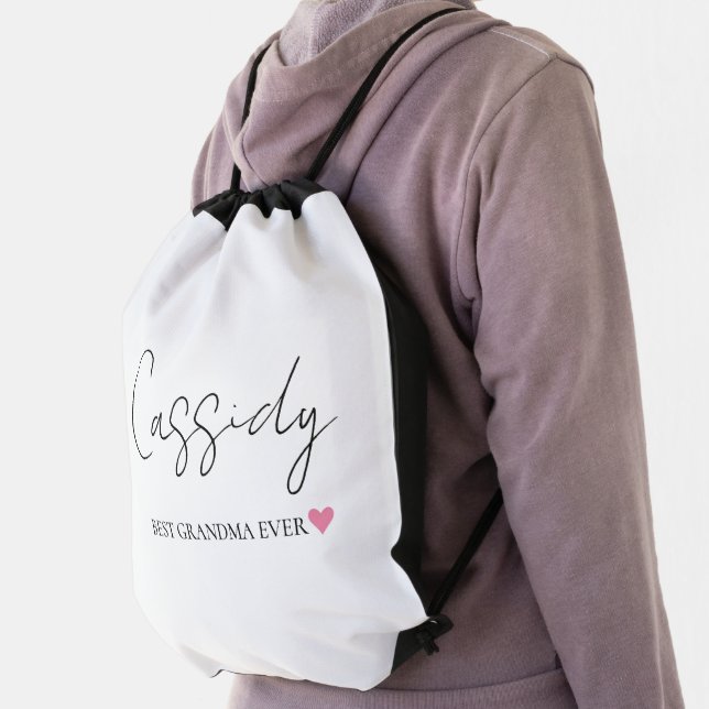 Best Grandma Ever Monogram | Personalized Backpack (Insitu)