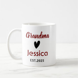 Best Grandma Ever Photo Collage Grandparents Coffee Mug