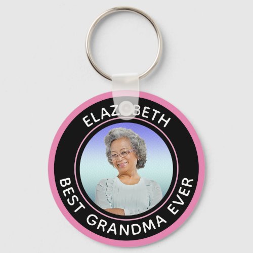  Best Grandma Ever Photo Golfer Personalize      Keychain