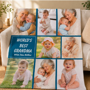 Best Grandma Ever Photo Personalized Grandparent Plaque