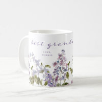 Best Grandma Ever | Pretty Purple Lilac Flowers