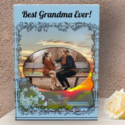 Best Grandma Ever Rooftop Sunset 2295 Photo Block