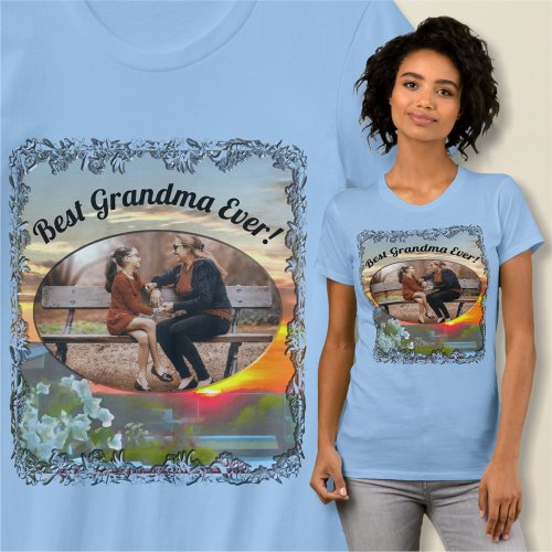 Best Grandma Ever Rooftop Sunset 2295 T_Shirt