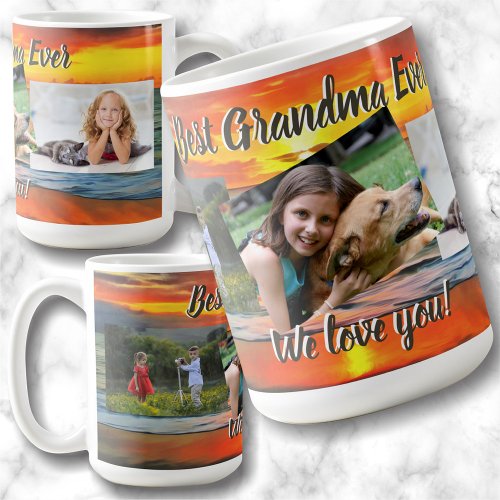 Best Grandma Ever Sunset 1738 Coffee Mug