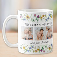 Best Grandma Ever Wildflower Photo