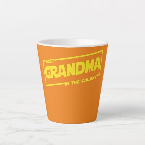 Best grandma in the Galaxy  Latte Mug