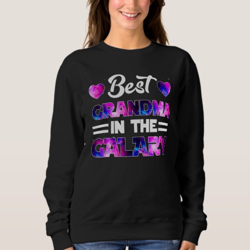 Best Grandma In The Galaxy  Mothers Day Promoted T Sweatshirt