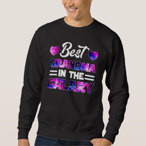 Best Grandma In The Galaxy  Mothers Day Promoted T Sweatshirt