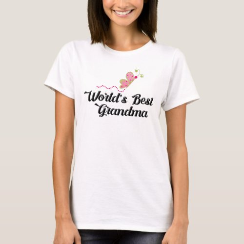 Best Grandma Womens Hanes Nano T_Shirt