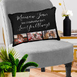 Best Grandmother Ever 3 Photo Collage White Black Accent Pillow<br><div class="desc">Personalized Best Grandmother Ever 3 Photo Collage White Script Black Pillow. This template makes it easy to create the perfect gift.</div>