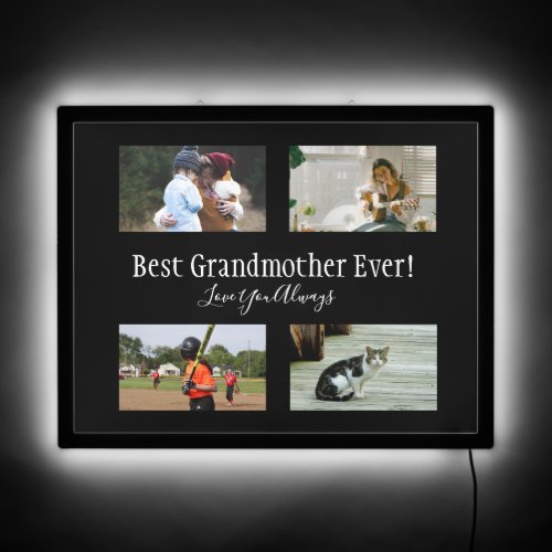 Best Grandmother Ever photo light   LED Sign