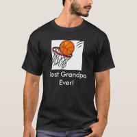 Best Grandpa- Basketball T-Shirt