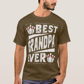 Best Grandpa Bowling T-Shirt