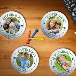 BEST GRANDPA BY PAR 4 Photos Golf Ball Coaster Set<br><div class="desc">Create a personalized golf theme coaster set for the BEST GRANDPA BY PAR with 4 coasters featuring a different photo of his grandkids on each backed with a golf ball image. Note you can customize the text with your own text in your choice of font styles and colors (shown in...</div>