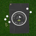 Best Grandpa By Par | Father&#39;s Day Gift Golf Towel at Zazzle