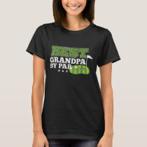 Best Grandpa By Par Father's Day Golf Grandad Golf T-Shirt