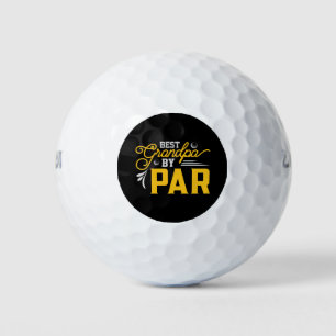 Best Grandpa By Par Golf Balls
