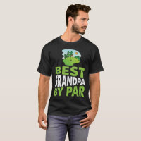 Best Grandpa By Par Golf Shirt