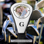 BEST GRANDPA BY PAR Monogram Photo Golf Head Cover<br><div class="desc">Create a unique personalized photo golf head cover for the golfer grandfather with the suggested editable funny saying BEST GRANDPA BY PAR and personalized with a photo and his monogram. PHOTO TIP: Choose a photo with the subject in the middle and/or pre-crop into a square shape BEFORE uploading and/or use...</div>