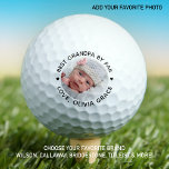 Best GRANDPA By Par Personalized Photo Golf Balls<br><div class="desc">Best Grandpa By Par ... Two of your favorite things , golf and your grand kids ! Now you can take them with you as you play 18 holes . Customize these golf balls with your grandchild's favorite photo and name . Whether it's a grandfather birthday, fathers day or Christmas,...</div>