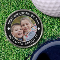 BEST GRANDPA BY PAR Photo Funny Custom Colors