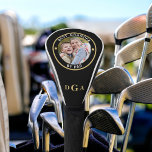 BEST GRANDPA BY PAR Photo Monogram Black Gold Golf Head Cover<br><div class="desc">For the special golfer grandfather, create a unique photo golf head cover with the editable title BEST GRANDPA BY PAR and personalized with a photo and his monogram in black and gold. Makes a unique, thoughtful gift for Grandpa's birthday, Grandparents Day, Father's Day or a holiday. PHOTO TIP: Choose a...</div>
