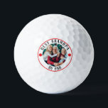 BEST GRANDPA BY PAR Photo Monogram Golf Balls<br><div class="desc">Celebrate Grandpa's love for golf with a personalized golf ball featuring the fun "Best Grandpa By Par" design! Add a cherished photo to make it extra special for Grandparents Day or his birthday. A unique gift that's perfect for golfing grandpas who appreciate a personal touch. Whether it's for a Father's...</div>