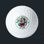 BEST GRANDPA BY PAR Photo Monogram Golf Balls<br><div class="desc">Celebrate Grandpa's love for golf with a personalized golf ball featuring the fun "Best Grandpa By Par" design! Add a cherished photo to make it extra special for Grandparents Day or his birthday. A unique gift that's perfect for golfing grandpas who appreciate a personal touch. Whether it's for a Father's...</div>