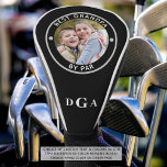 BEST GRANDPA BY PAR Photo Monogram Golf Head Cover<br><div class="desc">Create a personalized photo golf head cover for the golfer grandfather with the suggested editable funny title BEST GRANDPA BY PAR, a photo and his monogram or initials. Makes a meaningful gift for Grandparents Day, Father's Day, his birthday or for a holiday. PHOTO TIP: Choose a photo with the subject...</div>