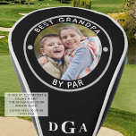 BEST GRANDPA BY PAR Photo Monogram Golf Head Cover<br><div class="desc">Create a personalized photo golf head cover for the golfer grandfather with the suggested editable funny title BEST GRANDPA BY PAR, a photo and his monogram or initials. Makes a meaningful gift for Grandparents Day, Father's Day, his birthday or for a holiday. PHOTO TIP: Choose a photo with the subject...</div>