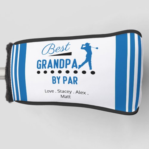 BEST GRANDPA By PAR Retro Font Golf Head Cover