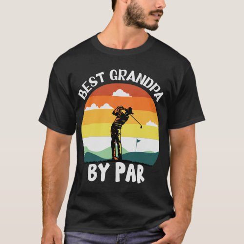 Best grandpa by par T_Shirt