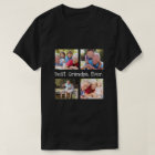 Best Grandpa Ever 4 Photo Collage Fun Keepsake T-