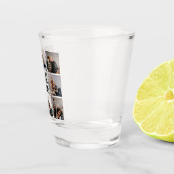 Bicchiere Shot Da Collezione Nigeria, Vetro Souvenir Raro Con Logo, Altezza 5,7 Cm E Diametro 4,6 Cm, Stile 5x6 Cm