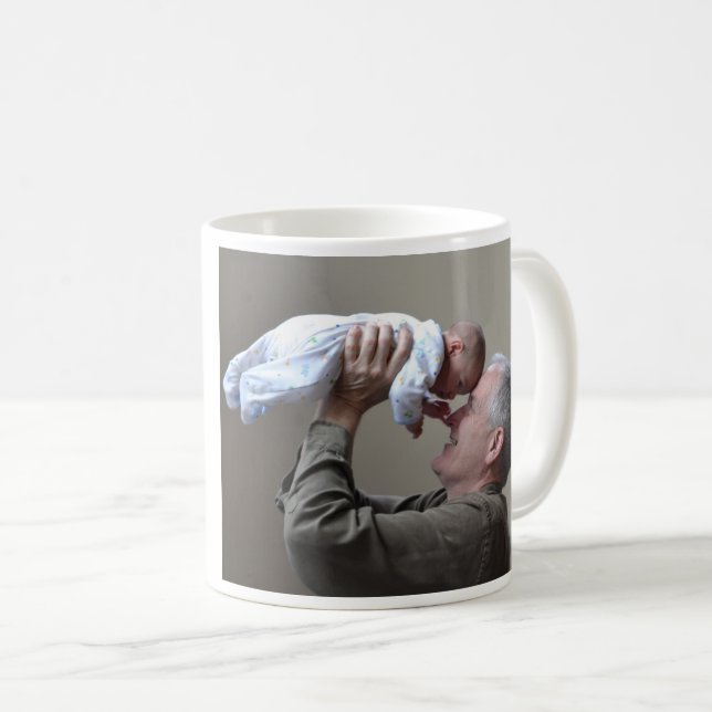 Best Grandpa Ever Custom Photo Mug Create Your Own (Front Right)