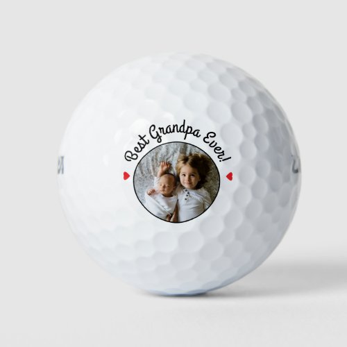 Best Grandpa Ever Golf Balls