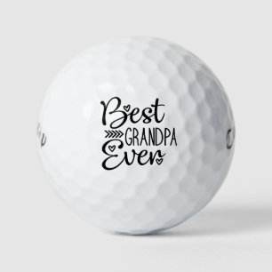 Best Grandpa Ever Golf Balls