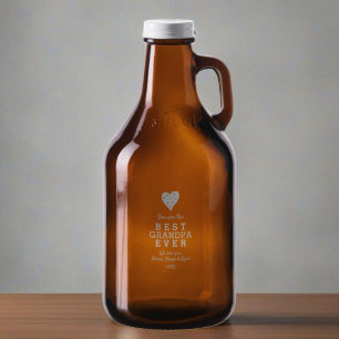 Best Grandpa Ever Grandfather Father's Day Growler